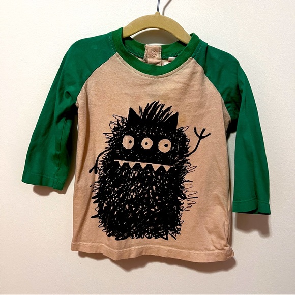 Scribble monster long sleeve t shirt for toddler - Picture 1 of 2